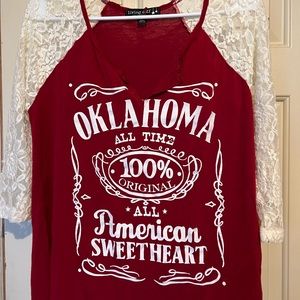 Living doll all American sweetheart shirt L